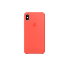 Силіконовий чохол для iPhone Xs Max (нектариновий)