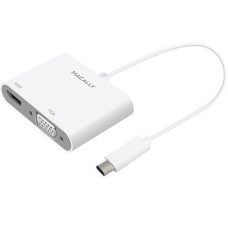 Сплітер Macally UCVH4K USB-C — HDMI / VGA