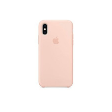 Силіконовий чохол для iPhone Xs (рожевий пісок)