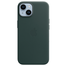 Apple iPhone 14 Leather Case with MagSafe - Forest Green