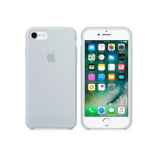 Силіконовий чохол для iPhone 8 (блакитний дим)