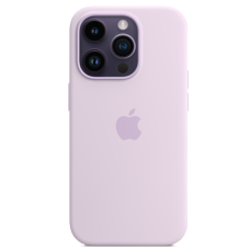 Silicone Case with MagSafe for iPhone 14 Plus Lilac 