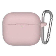 Blueo Liquid Silicone Case для Apple AirPods 3 with Carbine, Pink