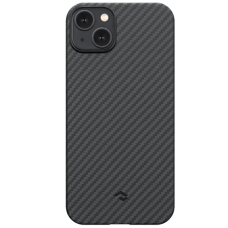 Pitaka MagEZ Case 4 Twill 1500D Black/Grey for iPhone 15 Plus