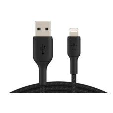 Belkin USB-A - Lightning BRAIDED 1m black