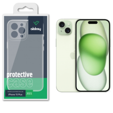 Alabay TPU Series Case for iPhone 15 PLUS Transparent, Clear