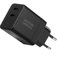 Native Union Fast GaN Charger PD 35W Dual USB-C Port Black