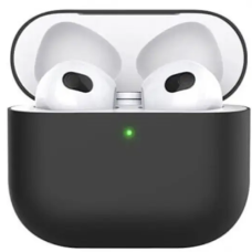 Airpods AhaStyle Silicone Case for AirPods 3 - Black