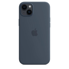 Silicone Case with MagSafe for iPhone 14 Plus Storm Blue 