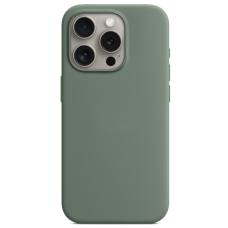 iPhone 15 PRO MagSafe Silicone Case original, Cypress