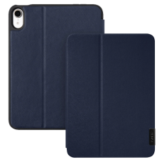 LAUT PRESTIGE FOLIO case with Pencil Holder for iPad mini 6 2021 Indigo