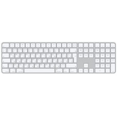 Apple Magic Keyboard with Touch ID and Numeric Keypad for Mac models with Apple silicon, White