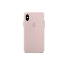 Силіконовий чохол для iPhone X (рожевий пісок)