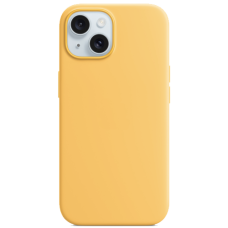 iPhone 15 MagSafe Silicone Case original, Sunshine