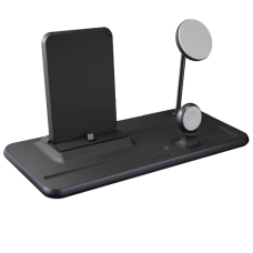 Zens 4-in-1 MagSafe + Watch + iPad Wireless Charging Station Black