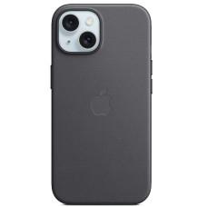 Apple iPhone 15 FineWoven Case with MagSafe Black