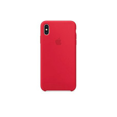 Силіконовий чохол для iPhone Xs Max (червоний)