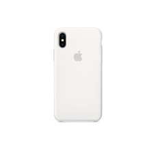 Силіконовий чохол для iPhone X (білий)