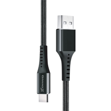 Grand-X USB Type-C FC-12B 3A 1.2 м Black