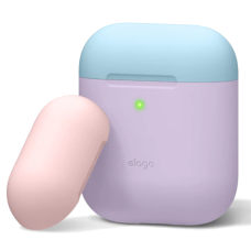 Elago A2 Duo Case Pastel Blue/Pink/White for Airpods