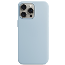 iPhone 15 PRO MAX MagSafe Silicone Case original, Light Blue
