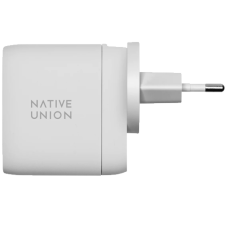 Native Union Fast GaN Charger PD 67W Dual USB-C Port White