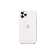 Силіконовий чохол для iPhone 11 Pro Max (білий)