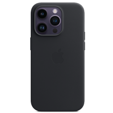 Apple iPhone 14 Pro Leather Case with MagSafe - Midnight