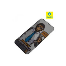 Blueo Glass 2.5D Silk Narrow Border Tempered Glass Privacy iPhone 14/13/13 Pro Front Black