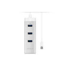 Сплітер Macally 3 ? USB 3.0 + Gigabit Ethernet 