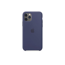 Силіконовий чохол для iPhone 11 Pro Max (темно-синій)