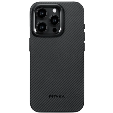 Pitaka MagEZ Case Pro 4 Twill 600D for iPhone 15 Pro Max - Black/Grey