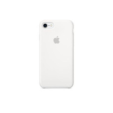 Силіконовий чохол для iPhone 7 (white, білий)