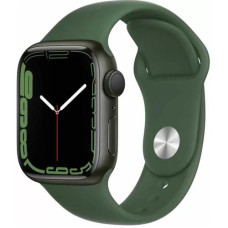 Apple Watch Series 7 41mm Green Aluminum Case with Clover Sport Band 