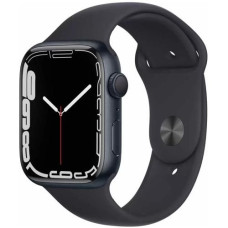 Apple Watch Series 7 45mm Midnight Aluminum Case with Midnight Sport Band 