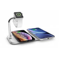 Zens Dual Aluminium Wireless Charger + Apple Watch 10W