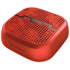 Sol Republick Punk wireless speaker Fluoro Red