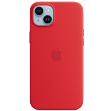 Apple iPhone 14 Plus Silicone Case with MagSafe - (PRODUCT)RED