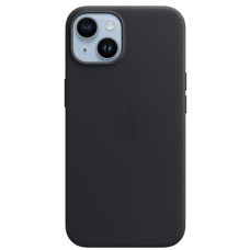 Apple iPhone 14 Leather Case with MagSafe - Midnight