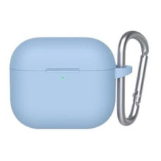 Blueo Liquid Silicone Case для Apple AirPods 3 with Carbine, Sky Blue