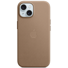 Apple iPhone 15 FineWoven Case with MagSafe Taupe